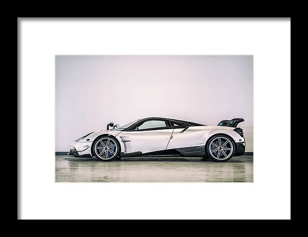 Pagani Huayra Framed Print featuring the photograph #Pagani #Huayra BC by ItzKirb Photography