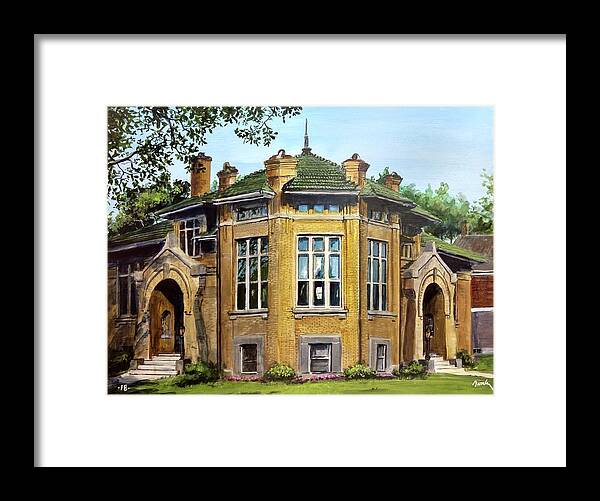 Harvey Illinois Framed Print featuring the painting Page 45 by William Brody