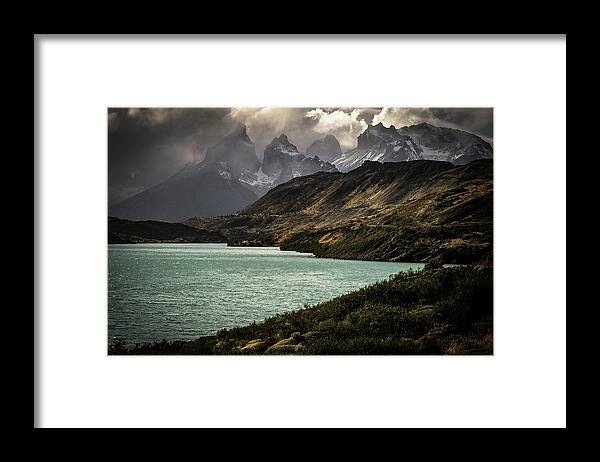 Landcape Framed Print featuring the photograph Paine by Ryan Weddle