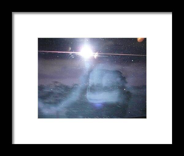  Framed Print featuring the photograph Painting with light1 by Robert aka Bobby Ray Howle