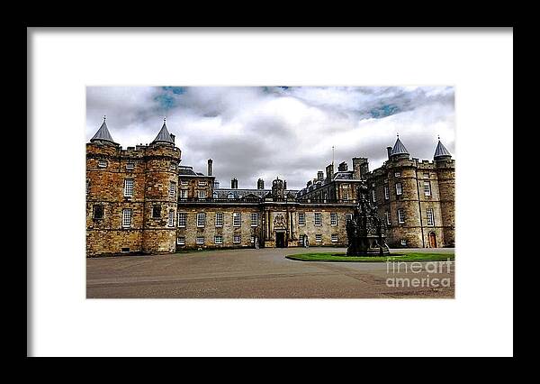 Holyrood Framed Print featuring the photograph Palace of Holyroodhouse by Judy Palkimas