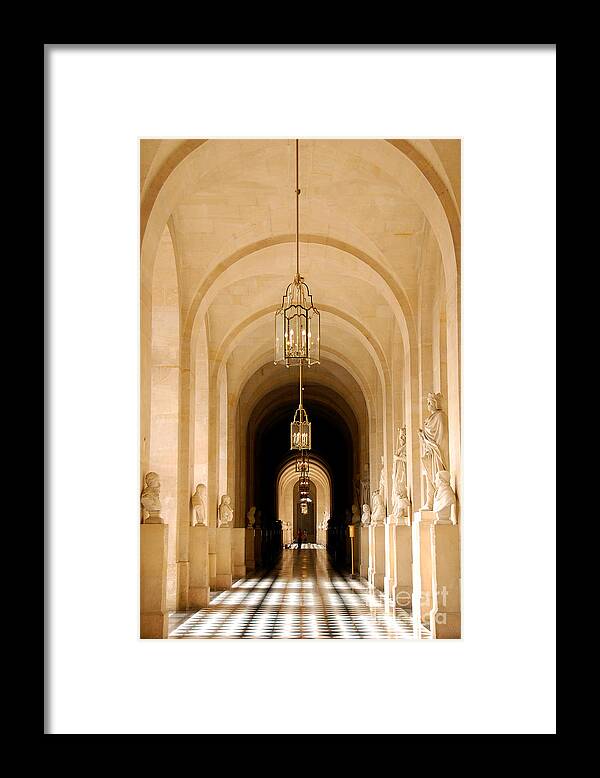 French Architecture Framed Print featuring the photograph Palace of Versailles by Ivy Ho