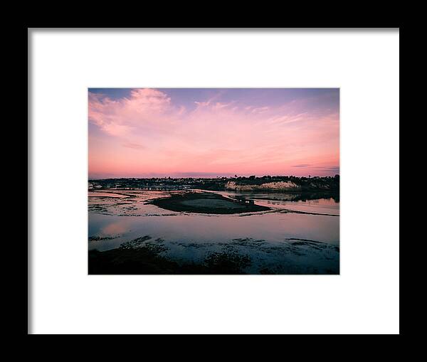 Pale Framed Print featuring the photograph Pale Pink Serenity by Pamela Newcomb