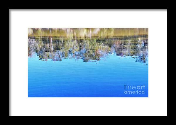 Reflections Framed Print featuring the photograph Palette Of Pastels by Jan Gelders