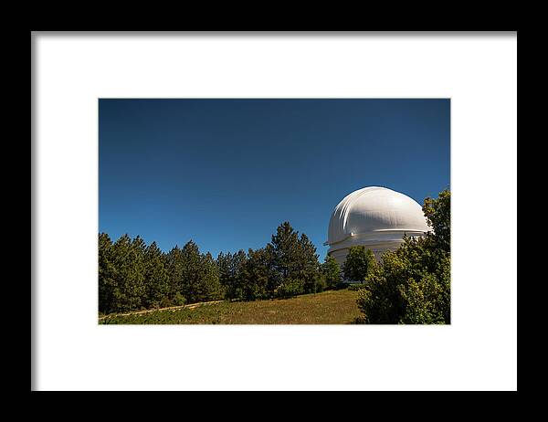 California Framed Print featuring the photograph Palomar Observatory Mount Palomar California by Lawrence S Richardson Jr