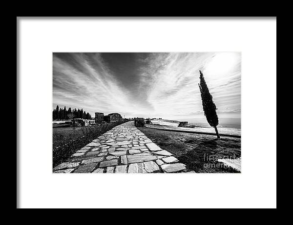 Pamukkale Framed Print featuring the photograph Pamukkale by Rene Triay FineArt Photos