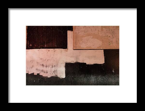 Peeling Paint Framed Print featuring the photograph Panamanian Texture No.7 by Jessica Levant