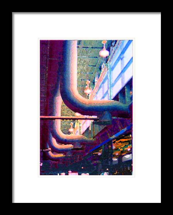 Abstract Framed Print featuring the photograph panel one from Star Factory by Steve Karol