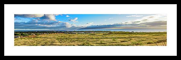 Hawaii Framed Print featuring the photograph Panorama  by Jim Thompson