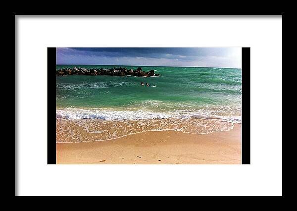 Key West Framed Print featuring the photograph Paradise Dream by Andrew Olinde