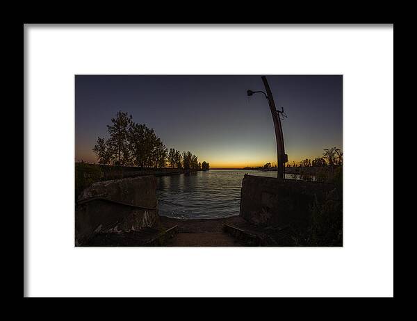 Landscape Framed Print featuring the photograph Parcel OH by Chris Bordeleau