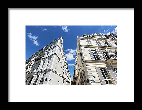 Paris Photography Framed Print featuring the photograph Paris Photography - Quai d-Orleans by Melanie Alexandra Price