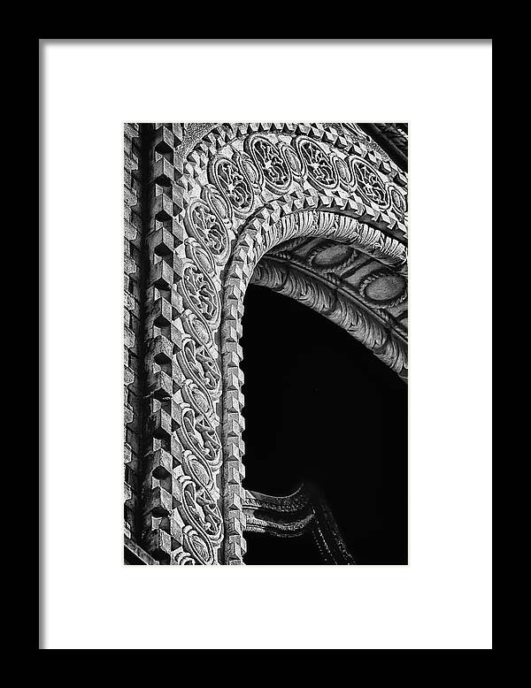 Brooklyn Framed Print featuring the photograph Park Slope Landmark Detail 2 by Val Black Russian Tourchin