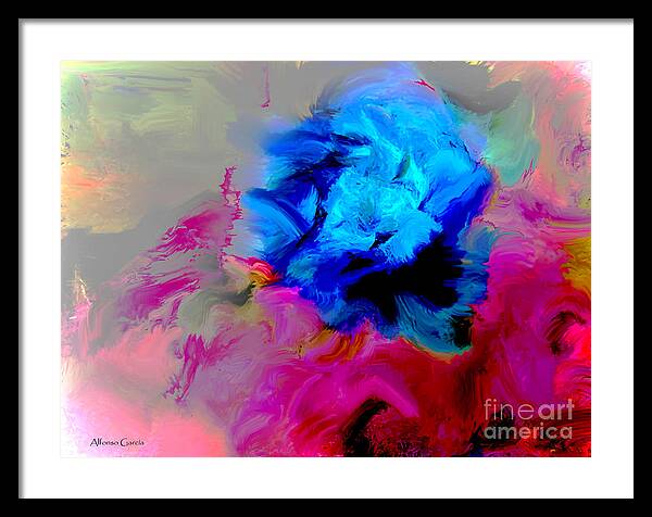 Modern.flower Framed Print featuring the photograph Pasodoble by Alfonso Garcia