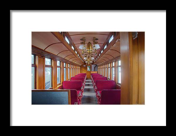 15597 Framed Print featuring the photograph Passenger Travel by Gordon Elwell