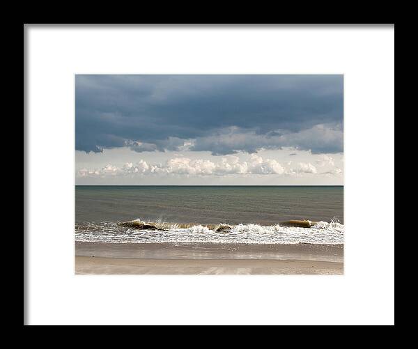 Beach Framed Print featuring the photograph Pastel Palette - by Julie Weber