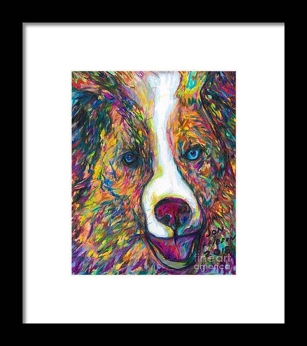 #dogs #dogsofinstagram #dog #dogstagram #puppy #doglover #dogoftheday #instadog #doglovers #doglife #pets #love #puppylove #puppies #pet #puppiesofinstagram #dogsofinsta #cute #instagram #of #petsofinstagram #dogslife #doggo #animals #ilovemydog #cats #doglove #petstagram #dogphotography #cutedogs Framed Print featuring the drawing Patches by Jon Kittleson