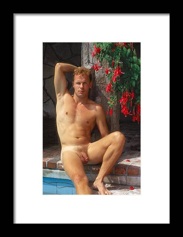 Male Framed Print featuring the photograph Patrick D. 7 by Andy Shomock