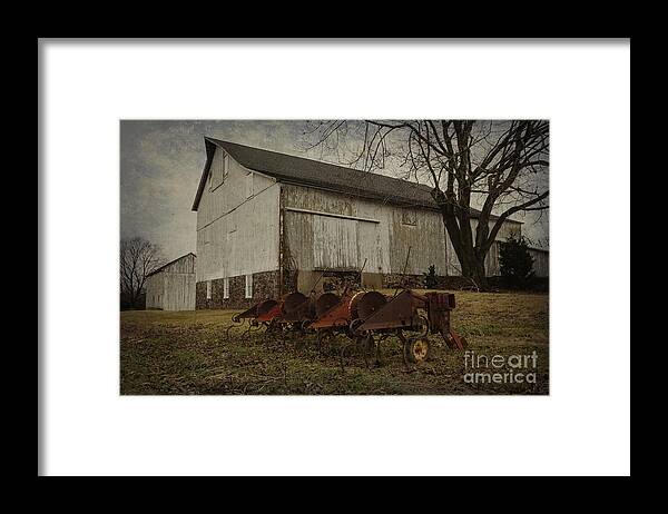 Americana Framed Print featuring the photograph Patterson Farm by Debra Fedchin