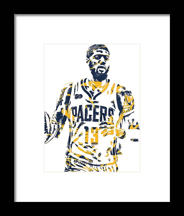 Indiana Pacers Retro Shirt Photograph by Joe Hamilton - Pixels