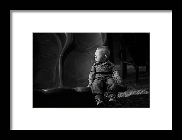 Chiaroscuro Framed Print featuring the photograph Pause To Contemplate by David Andersen