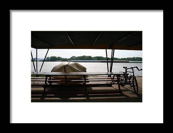 Pavilion Camp Framed Print featuring the photograph Pavilion Camp by Dylan Punke