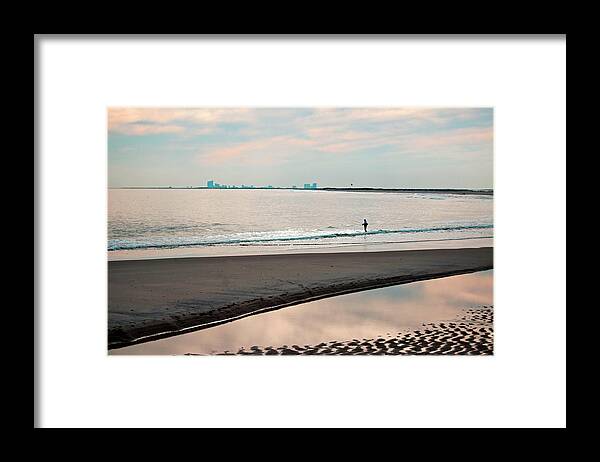 Sunset Framed Print featuring the photograph Peaceful Sunset Holgate by Elsa Santoro