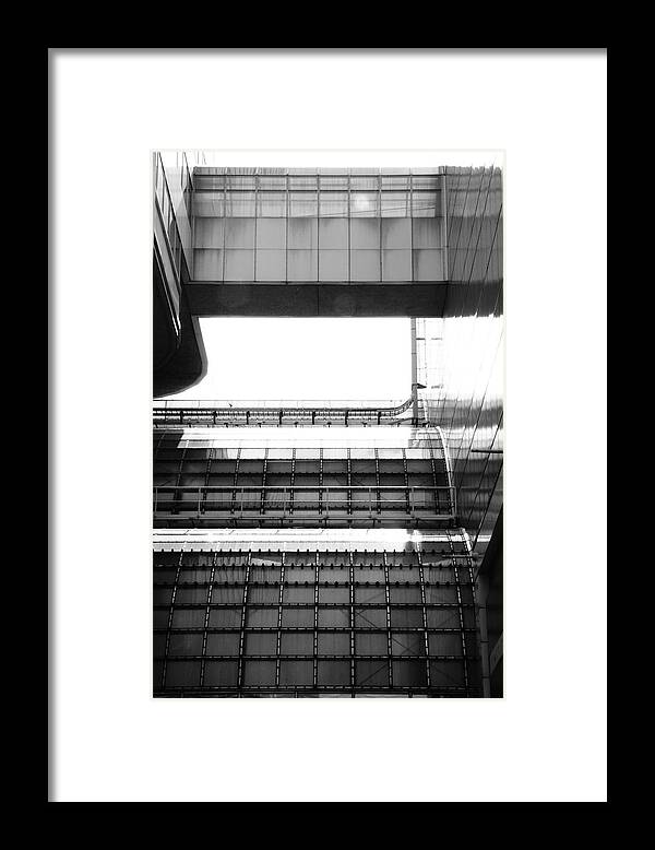 Urban Framed Print featuring the photograph Pedway And Other Tubes by Kreddible Trout