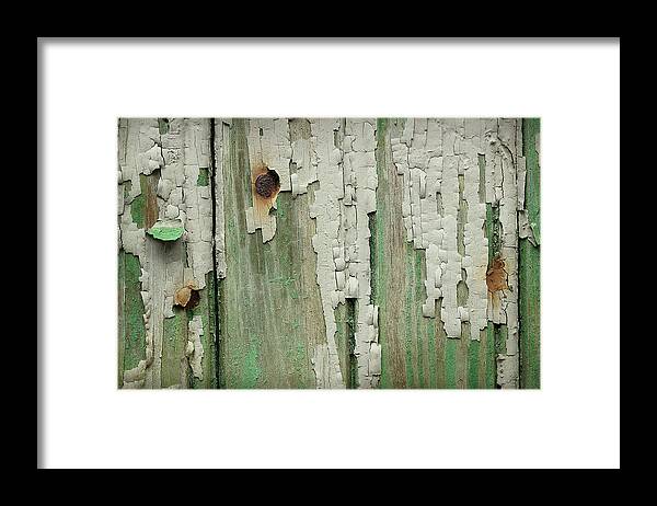 Paint Framed Print featuring the photograph Peeling 3 by Mike Eingle