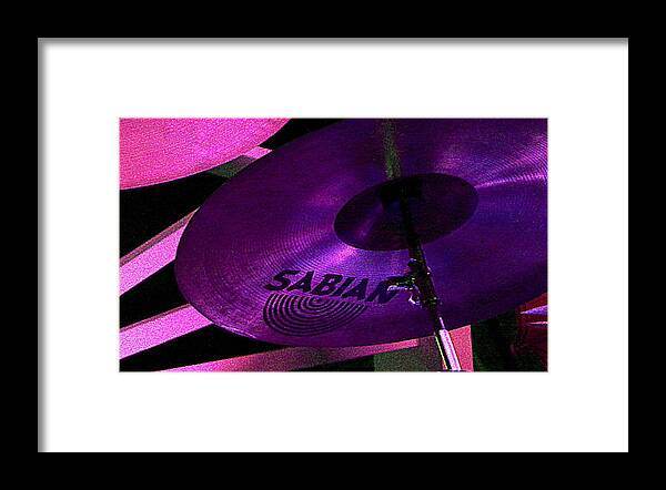 Drums Framed Print featuring the photograph Percussion by Lori Seaman