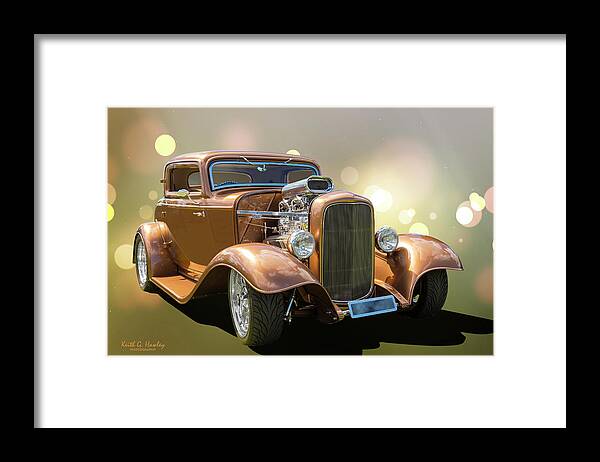 Car Framed Print featuring the photograph Perfect 32 by Keith Hawley