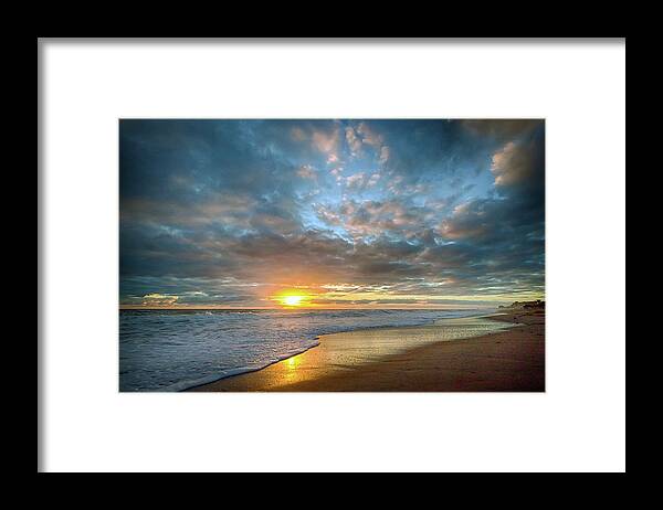 Sunrise Framed Print featuring the photograph Perfect Start Sunrise by R Scott Duncan