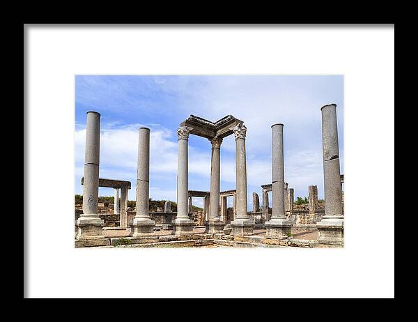 Perge Framed Print featuring the photograph Perge - Turkey by Joana Kruse