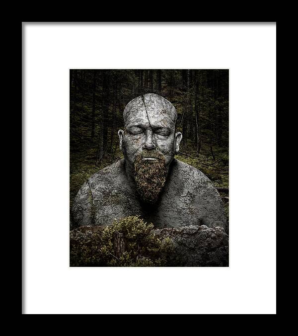 Stone Framed Print featuring the photograph Petrified by Petri Damsten