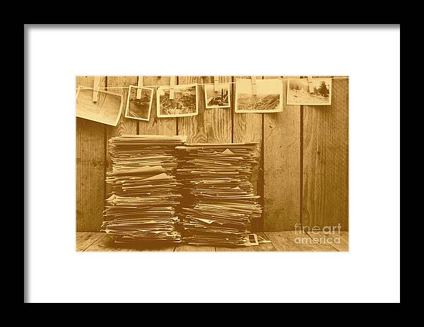 Photographic Framed Print featuring the photograph Photographic memories by Jorgo Photography
