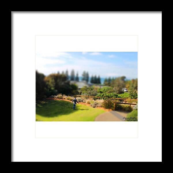 Summer Framed Print featuring the photograph #photography #tiltshift #colour by Owen Hedley Photography
