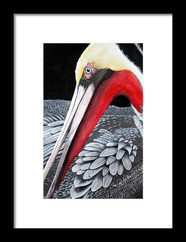Red Framed Print featuring the painting Physical Therapy Watercolor by Kimberly Walker