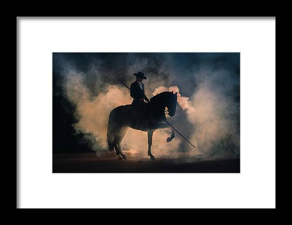 Russian Artists New Wave Framed Print featuring the photograph Picador by Ekaterina Druz