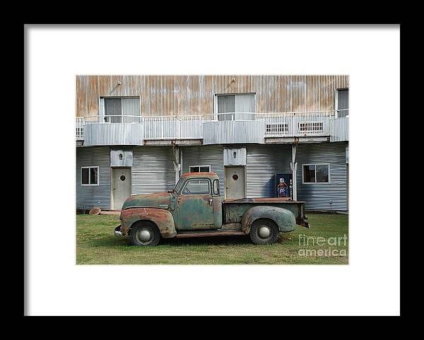 Shack Up Inn Framed Print featuring the photograph Pick Up by Jim Goodman