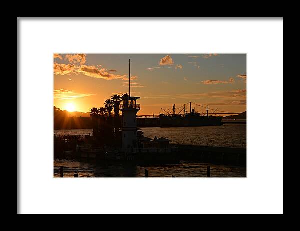 Pier 39 Framed Print featuring the photograph Pier 39 by Carolyn Mickulas
