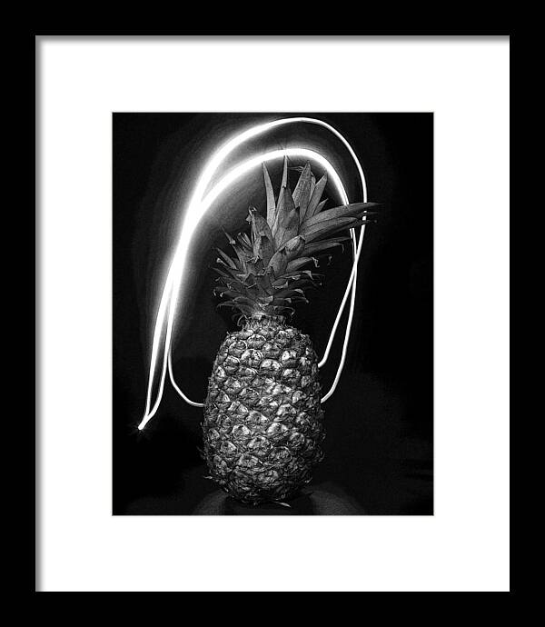 Pineapple Framed Print featuring the photograph Pineapple by Jim Mathis