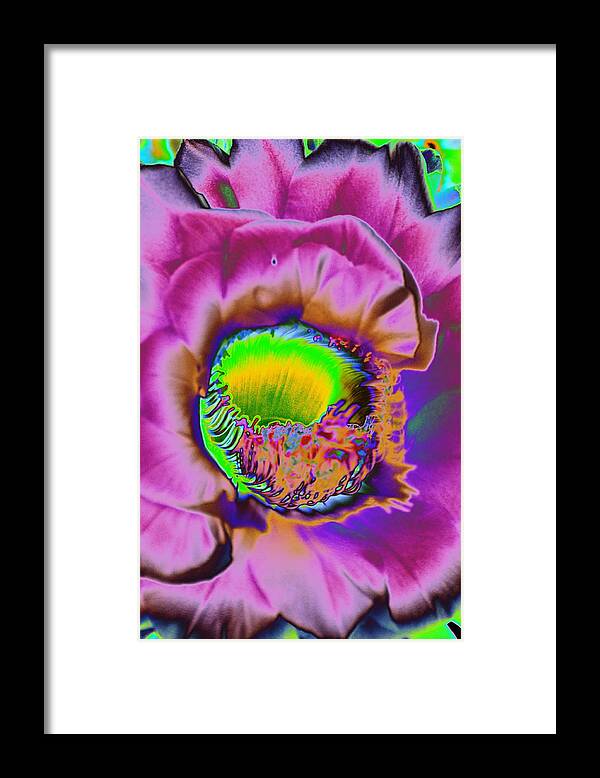 Cirrus Framed Print featuring the photograph Pink Psychedelic Cirrus by Richard Henne