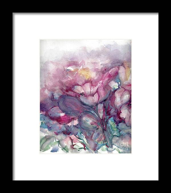#creativemother Framed Print featuring the painting Pinkies2 by Francelle Theriot
