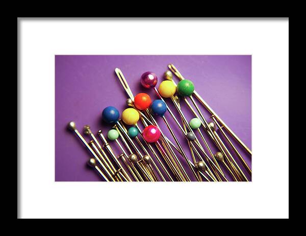 Adria Trail Framed Print featuring the photograph Pins and Needles by Adria Trail