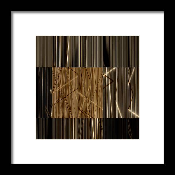 Vic Eberly Framed Print featuring the digital art Pins and Needles by Vic Eberly