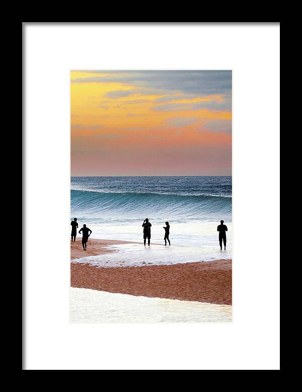 Sunset Framed Print featuring the photograph Pipe Dream - part 3 of 3 by Sean Davey