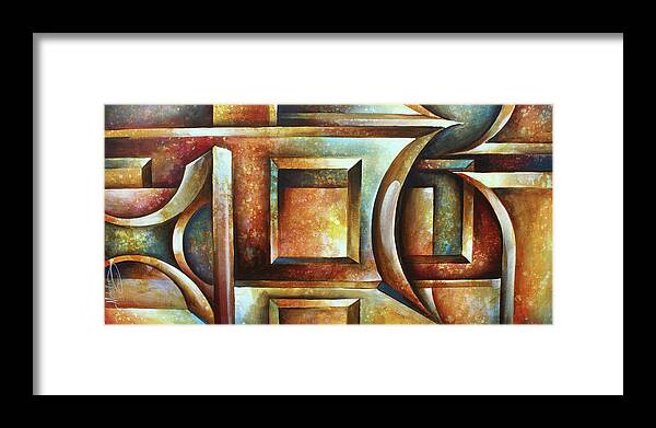  Framed Print featuring the painting Place of Choice by Michael Lang