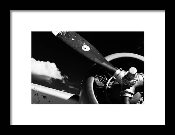 Plane Framed Print featuring the photograph Plane Portrait 1 by Ryan Weddle