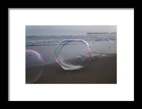 Bubble Framed Print featuring the photograph Playing With the Big Guys by Betsy Knapp