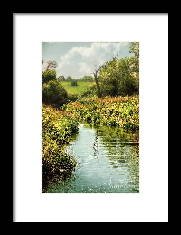 Landscape Framed Print featuring the photograph Pleasant Creek by John Anderson